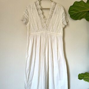 April Cornell Vintage Lace Dress/Nightgown